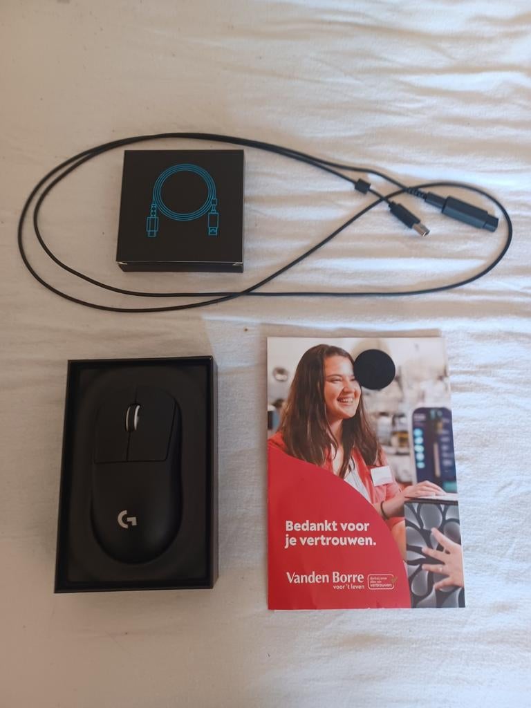 Logitech G Pro X Superlight Gaming Muis - Zo goed als nieuw, Rechtshandig, Muis, Ophalen of Verzenden, Zo goed als nieuw