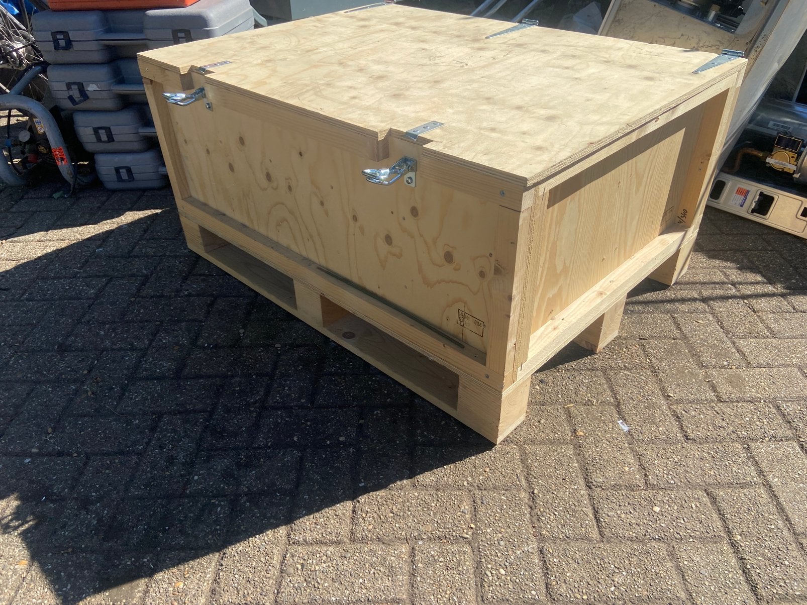 Kist met deksel, Ophalen, Zo goed als nieuw, 50 tot 100 cm, Minder dan 50 cm