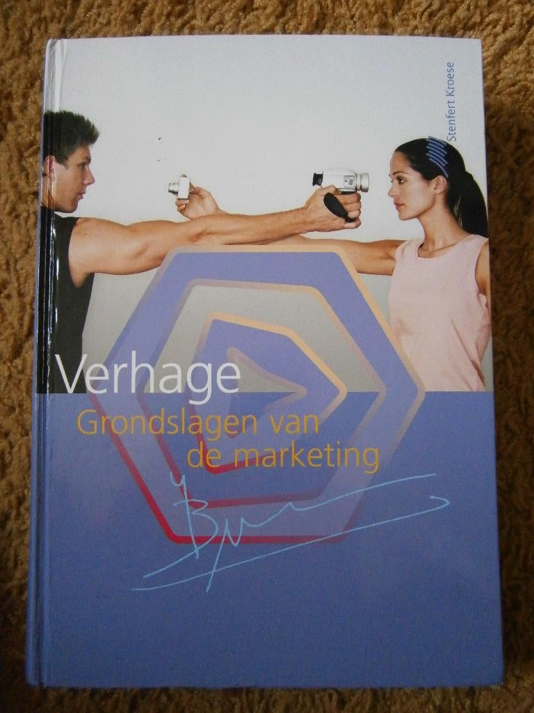 Grondslagen van de marketing - Verhage, Boeken, Ophalen of Verzenden, Beta, Gelezen, HBO