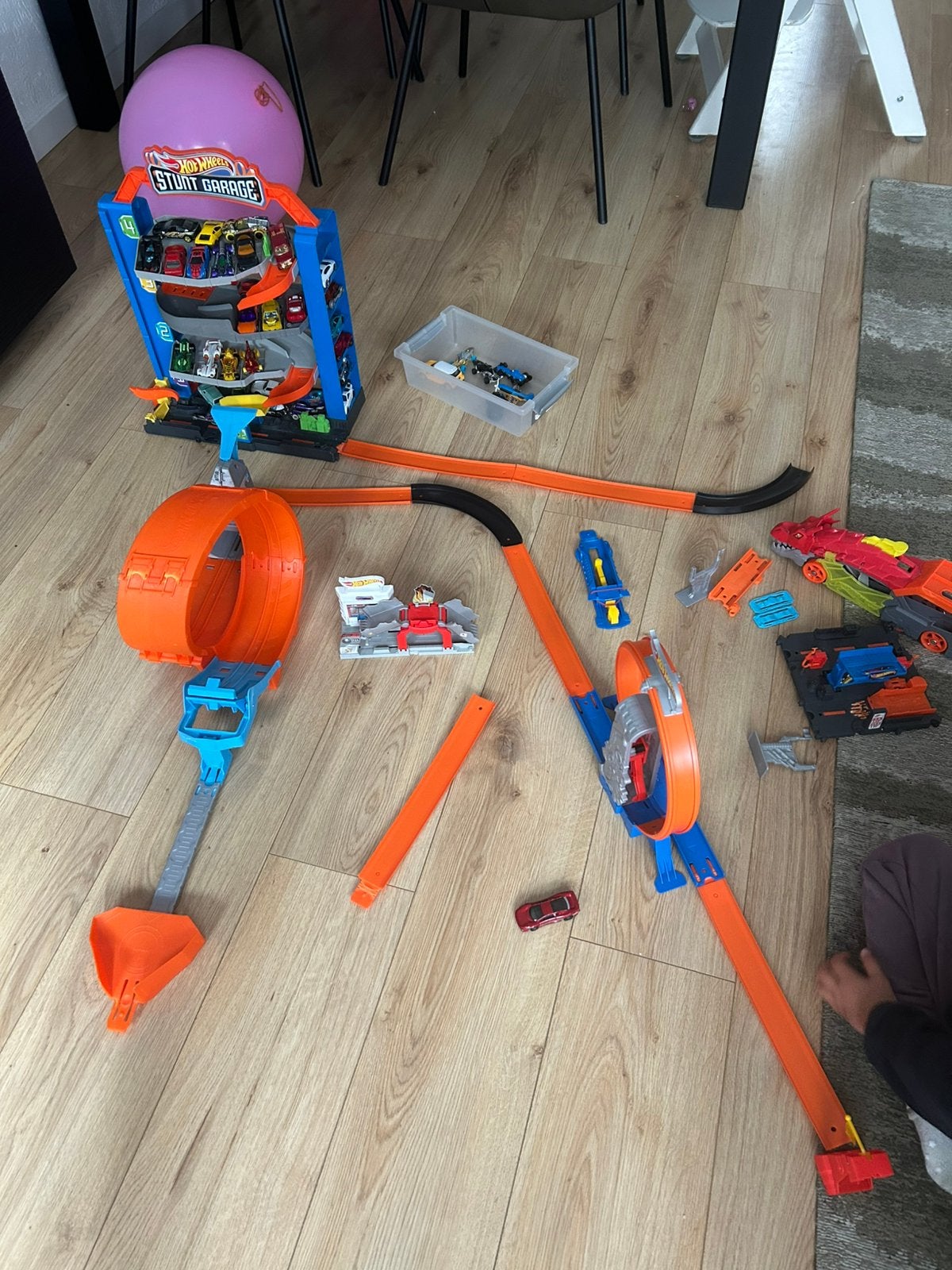 Hot wheels verschillende sets+autos, Ophalen of Verzenden, Zo goed als nieuw, Handmatig, Hot Wheels