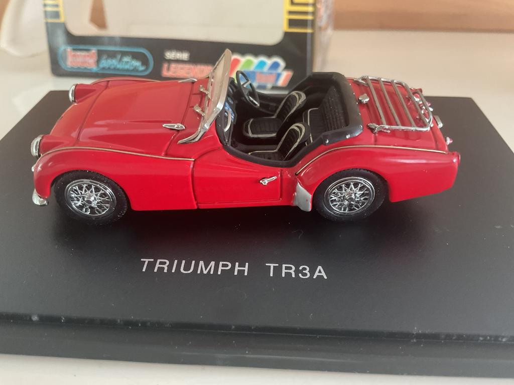 Truimph TR 3A nieuw in verpakking, Hobby en Vrije tijd, Modelauto's | 1:43, Ophalen, Nieuw, Auto, Overige merken