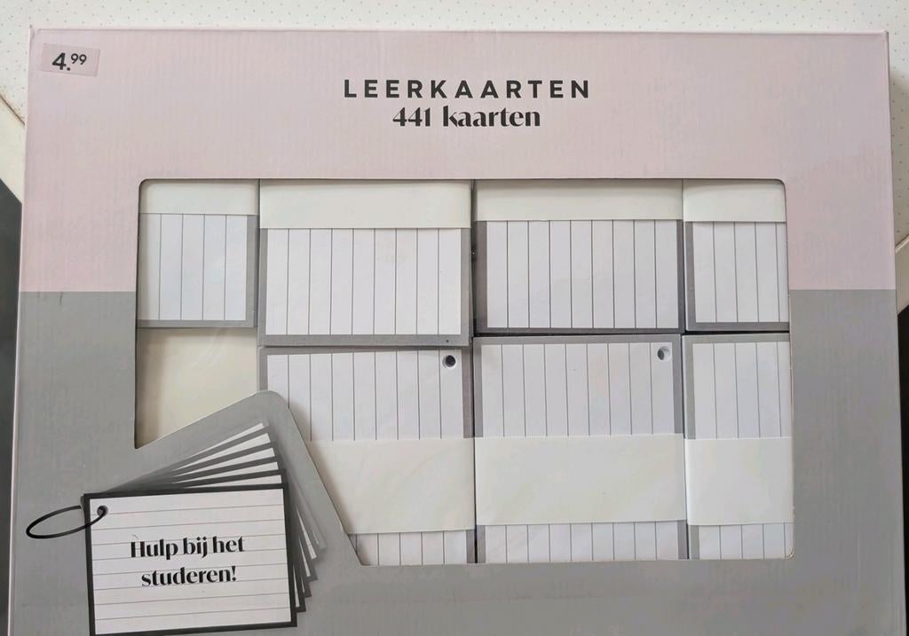 Leer/Les  kaarten Nieuwe doos, Ophalen of Verzenden, Nieuw