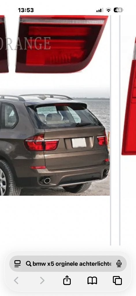 BMW X5 orginele achterlichten bj 2013, Ophalen, Gebruikt, BMW