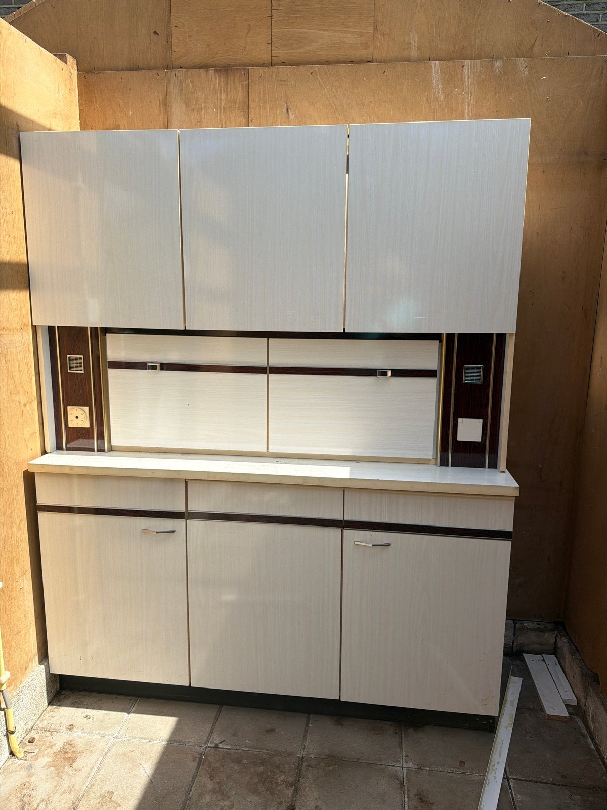 Vintage Keukenkast / Dressoir - Jaren '70 Stijl, Ophalen of Verzenden, Gebruikt