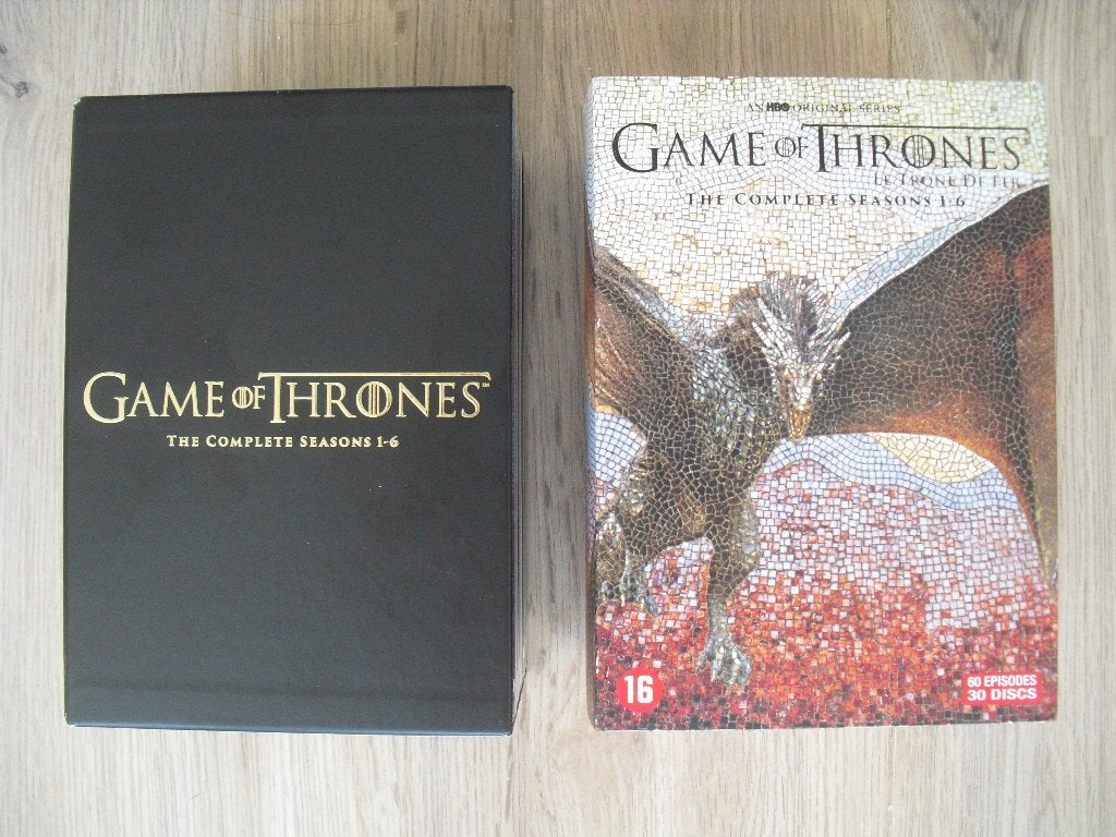 Game of Thrones dvd box seizoenen 1 t/m 6 als nieuw, Engels, Vanaf 16 jaar, Nederlands, Science Fiction en Fantasy