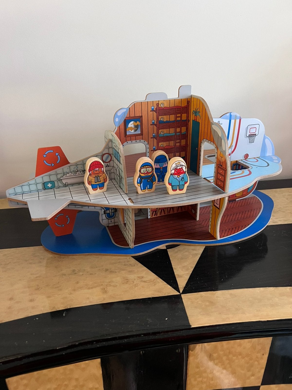 Poppenhuis duikboot BLAVINGAD van IKEA, Ophalen of Verzenden, Zo goed als nieuw