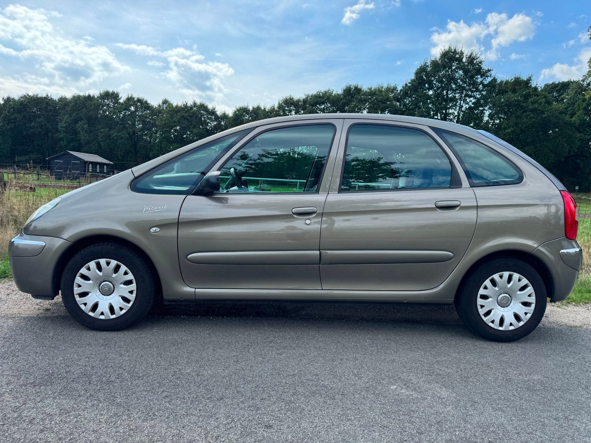 Citroen Xsara Picasso 1.6i-16V Image top onderhouden|climate, Stof, 4 cilinders, Bruin, Handgeschakeld
