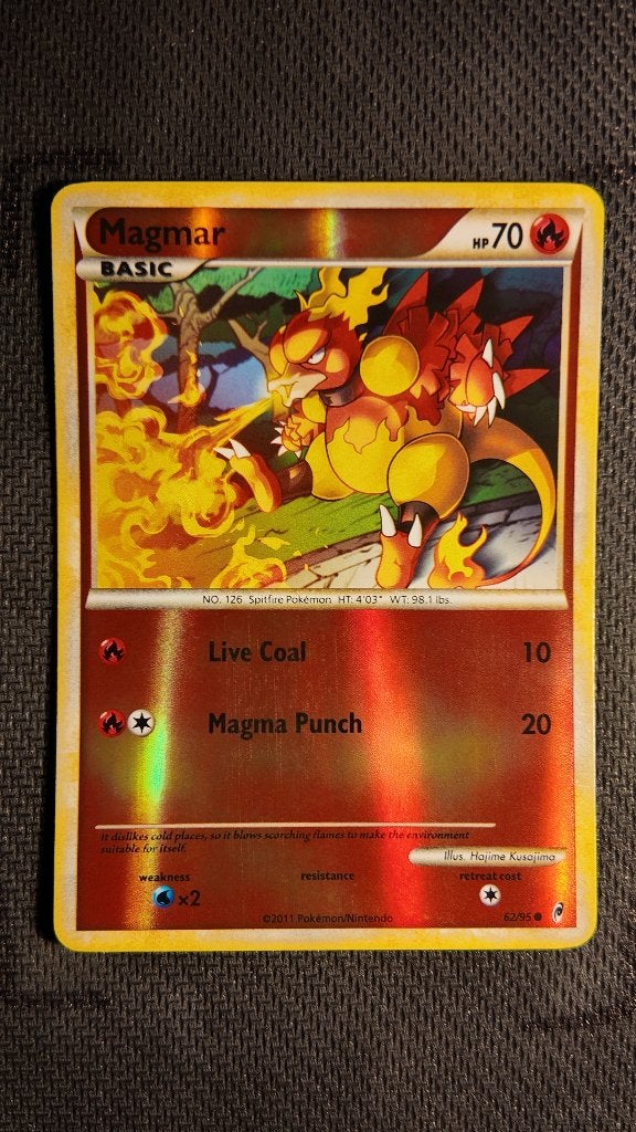 Magmar 62 Call of Legends | Pokemon kaart, Ophalen, Zo goed als nieuw, Losse kaart, Foil