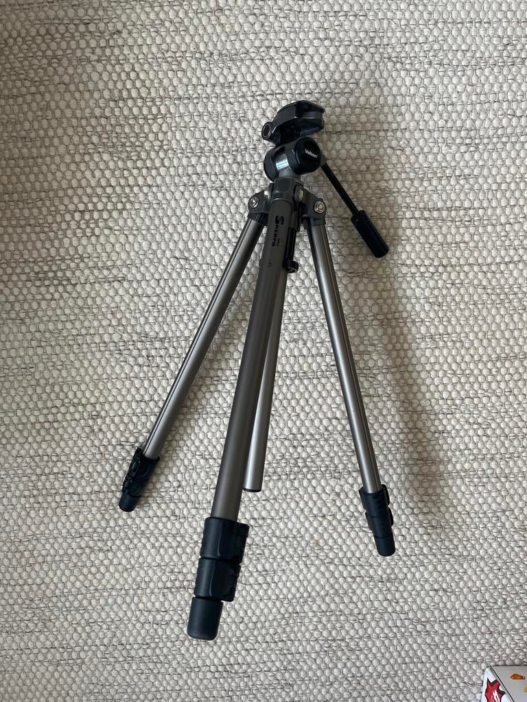Velbon Sherpa 200R Driepoot Statief met Balhoofd, Zo goed als nieuw, Minder dan 150 cm, Met balhoofd, Ophalen of Verzenden