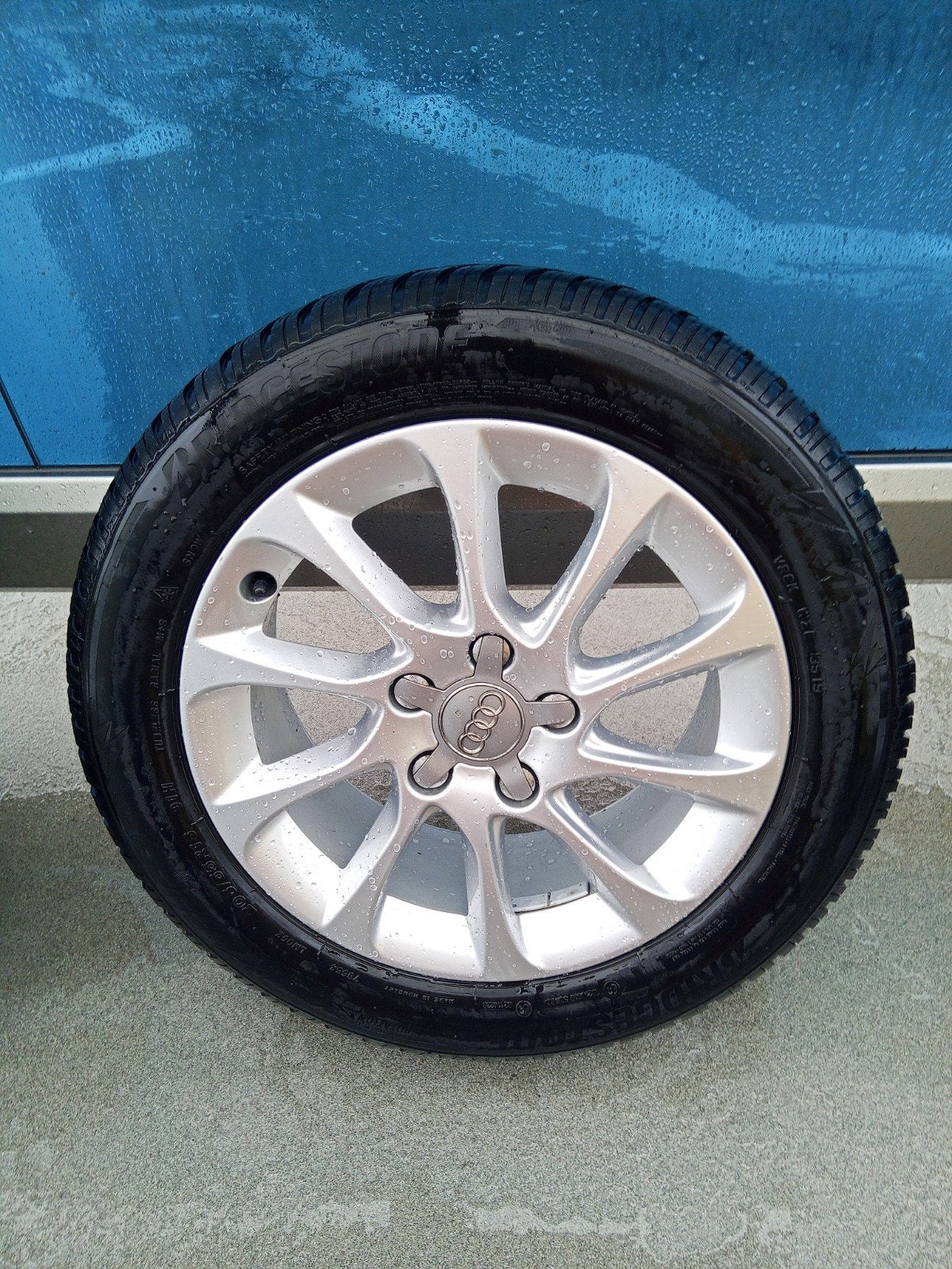audi a3 winterset bridgestone origineel 5x112 vw seat skoda, Ophalen, 16 inch, Banden en Velgen, Personenwagen