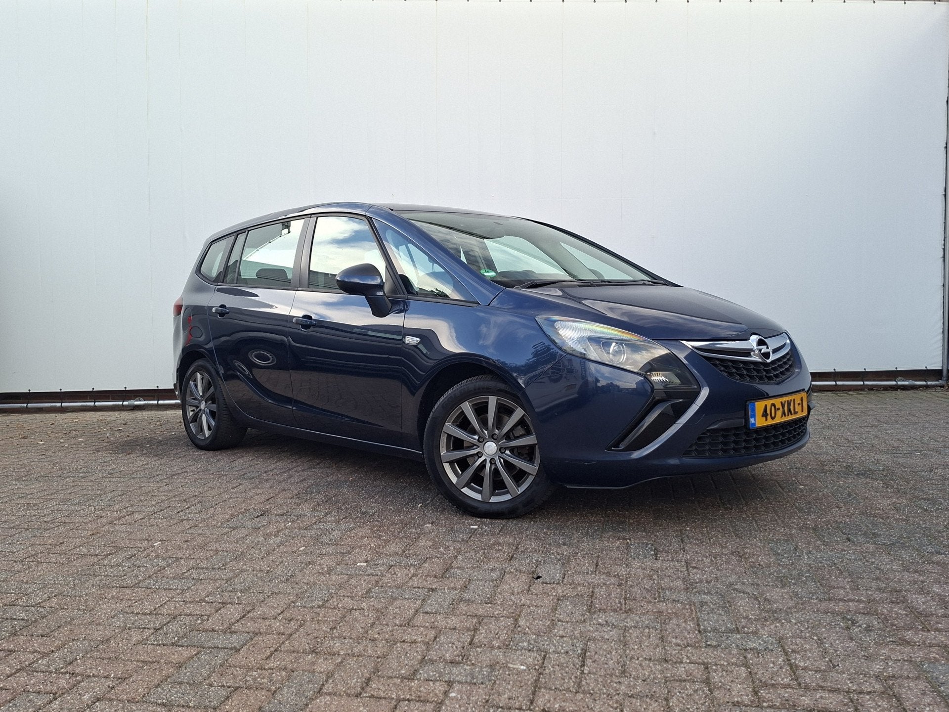 Opel Zafira Tourer 1.4 TURBO 140PK Edition Hoge zit Trekhaak, Auto's, Euro 5, 4 cilinders, Blauw, Origineel Nederlands