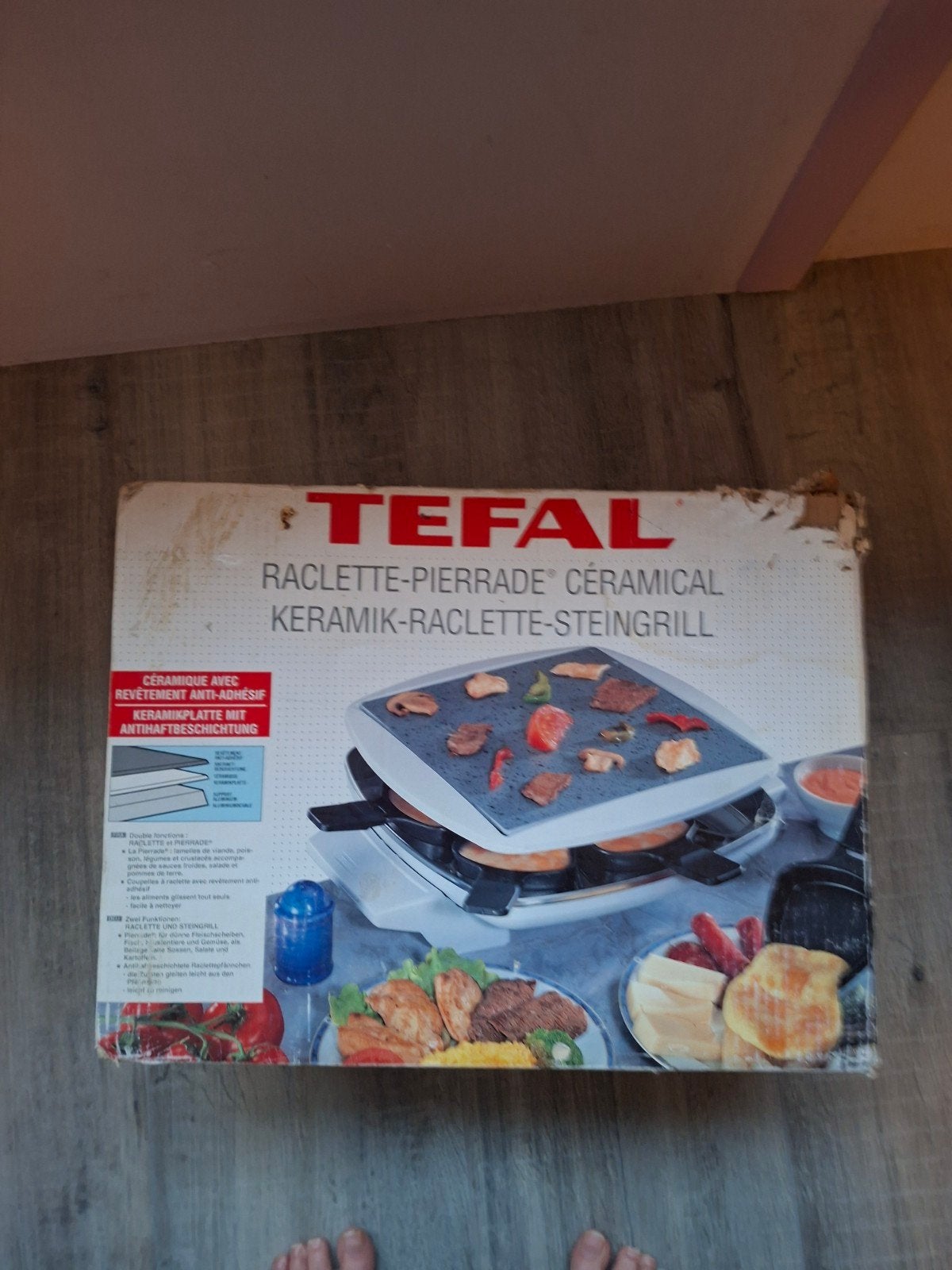 GRATIS GRATIS GRATIS TEFAL GOURMETSTEL, Ophalen, Gebruikt, 4 t/m 7 personen