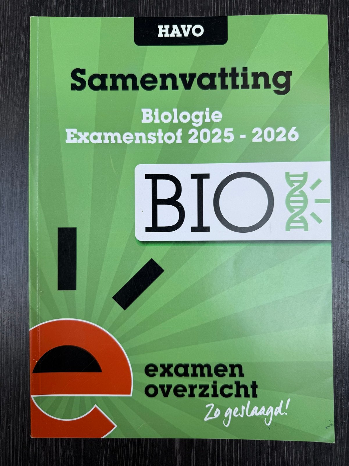 Samenvatting Biologie HAVO Examenstof 2025-2026, Boeken, Schoolboeken, Ophalen of Verzenden, Zo goed als nieuw, HAVO, Biologie