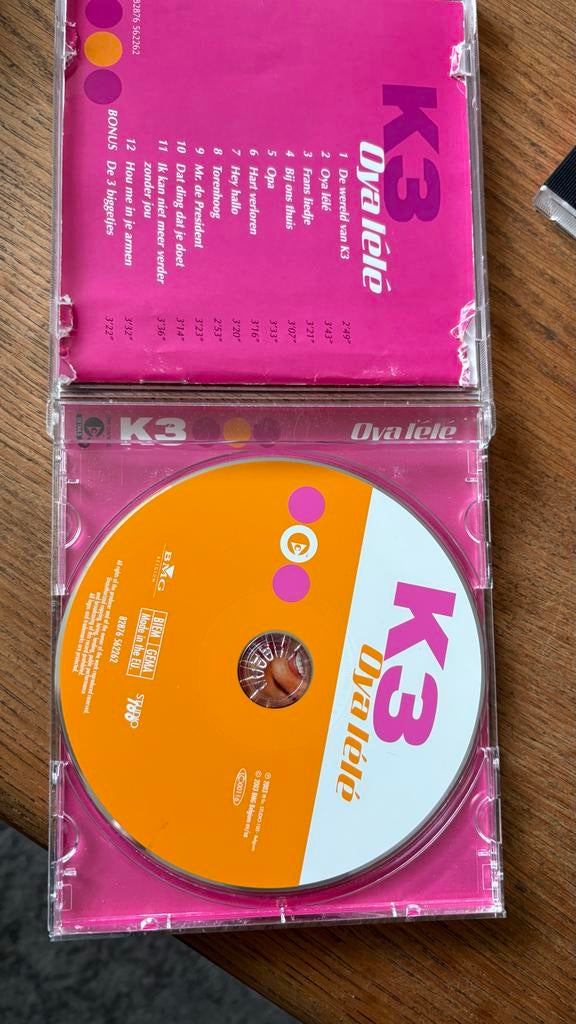 K3 - Oya Lélé Originele CD - Populaire Kinderliedjes, Ophalen of Verzenden, Zo goed als nieuw, Muziek, 3 tot 5 jaar
