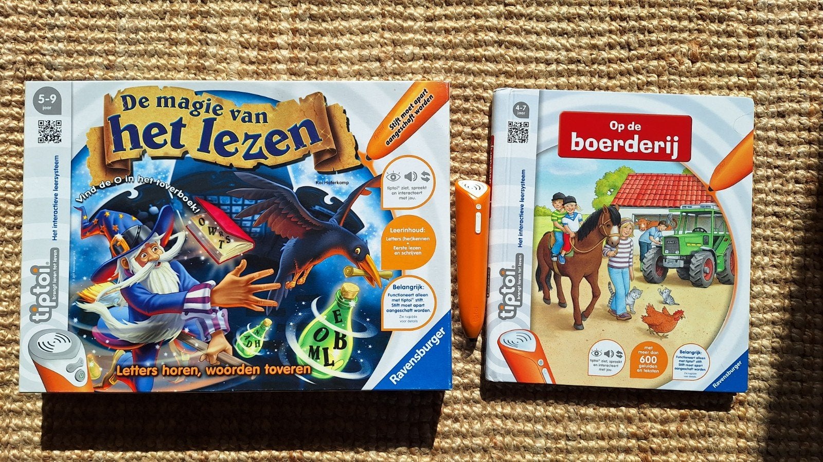 Tiptoi set: pen, magie van het lezen en de boerderij, Ophalen of Verzenden, Nieuw