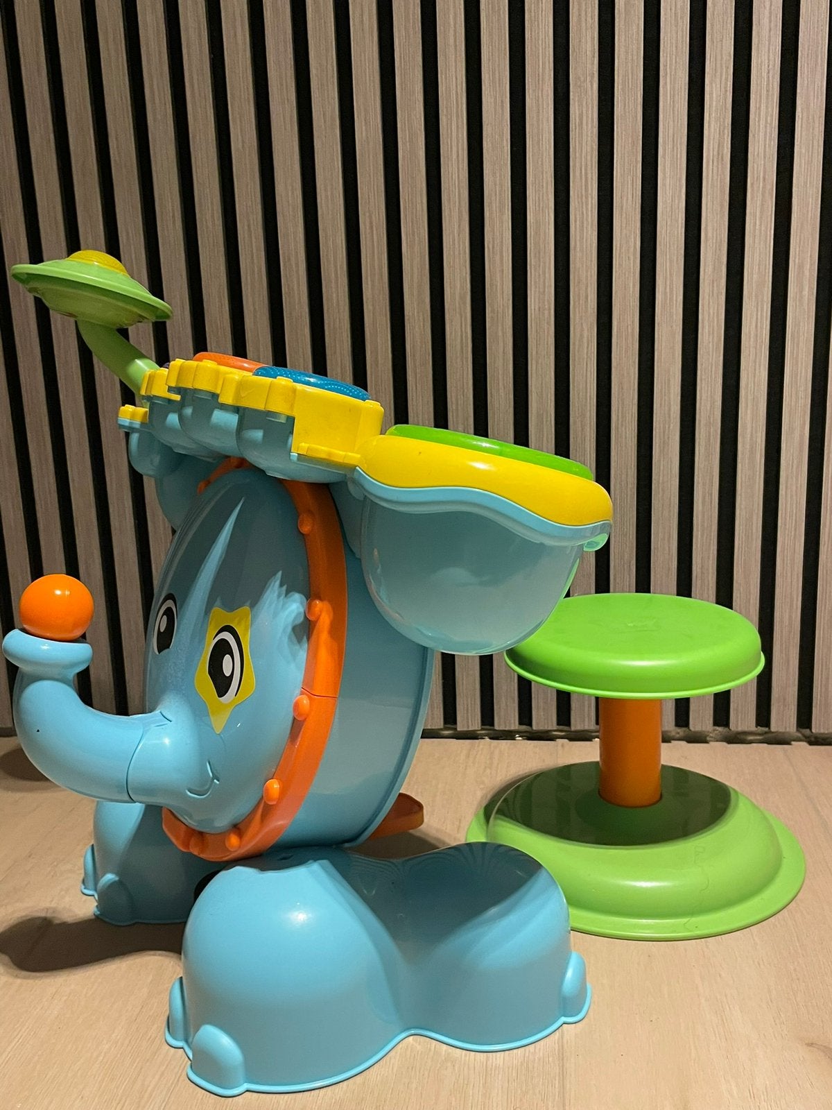 Vtech Drumstel incl 2 Drumsticks, Ophalen of Verzenden, Zo goed als nieuw, 6 maanden tot 2 jaar