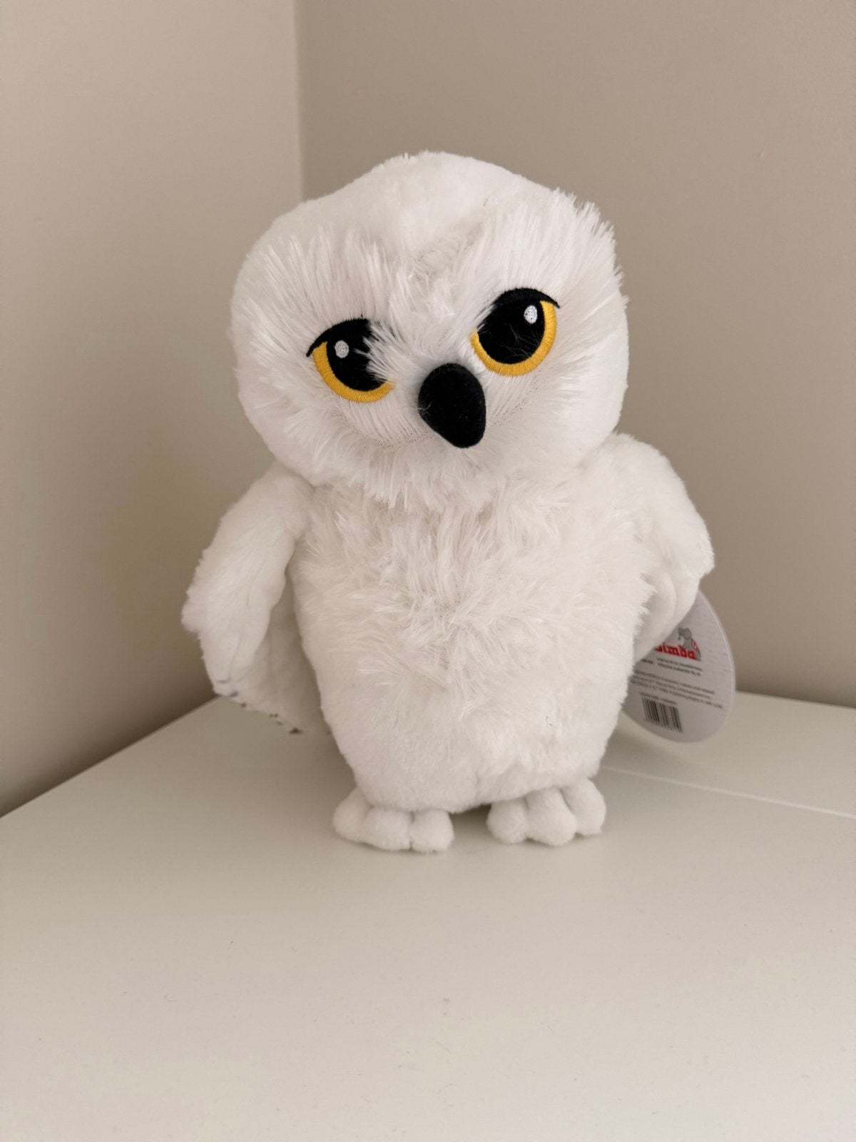 Harry Potter Hedwig Uil Pluche Knuffel 25cm Nieuw, Overige merken, Overige karakters, Overige typen, Nieuw