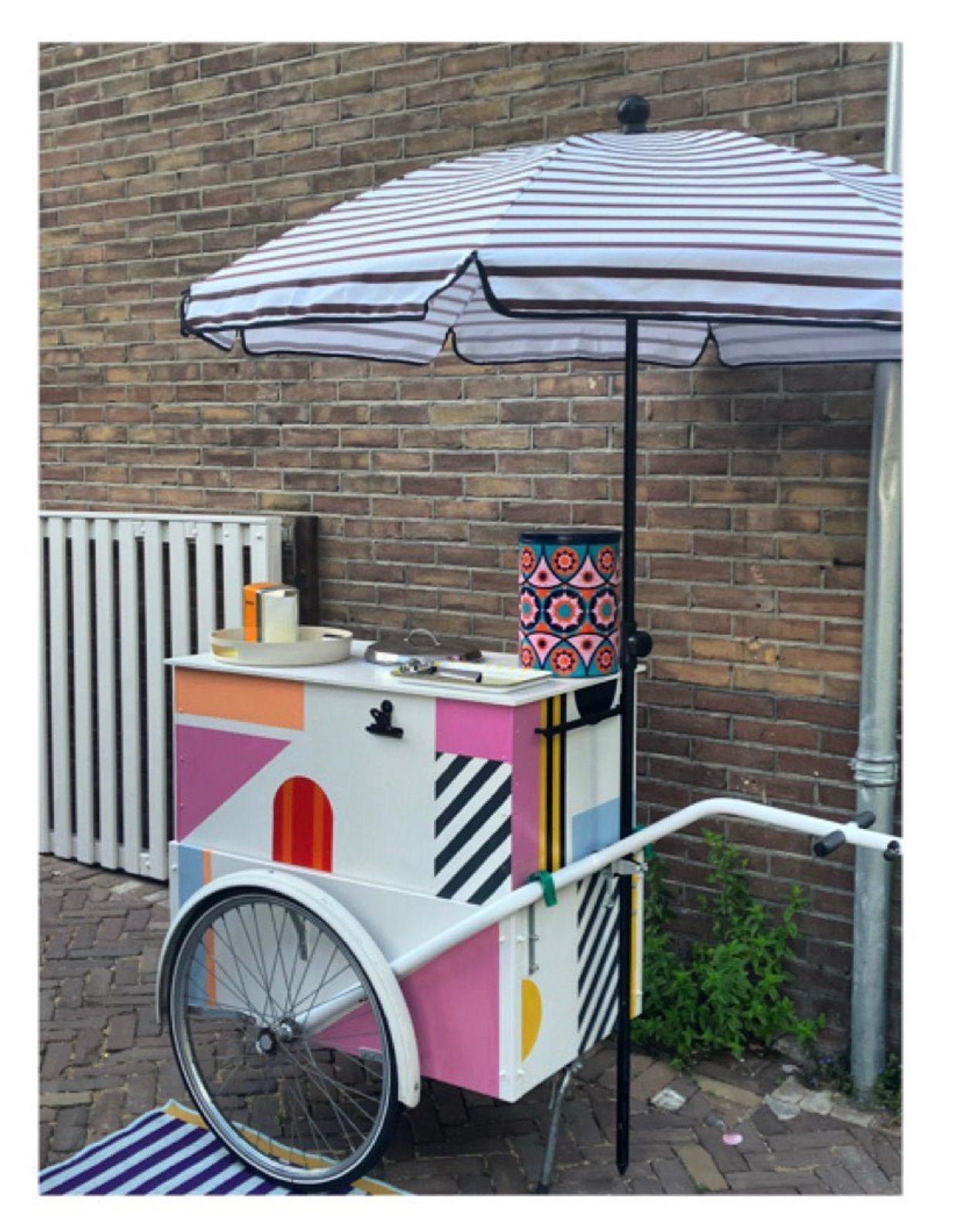 HUUR Verkoopkar ijskar ijscokar snoep smoothie DIY, Ophalen, Zo goed als nieuw, Overige