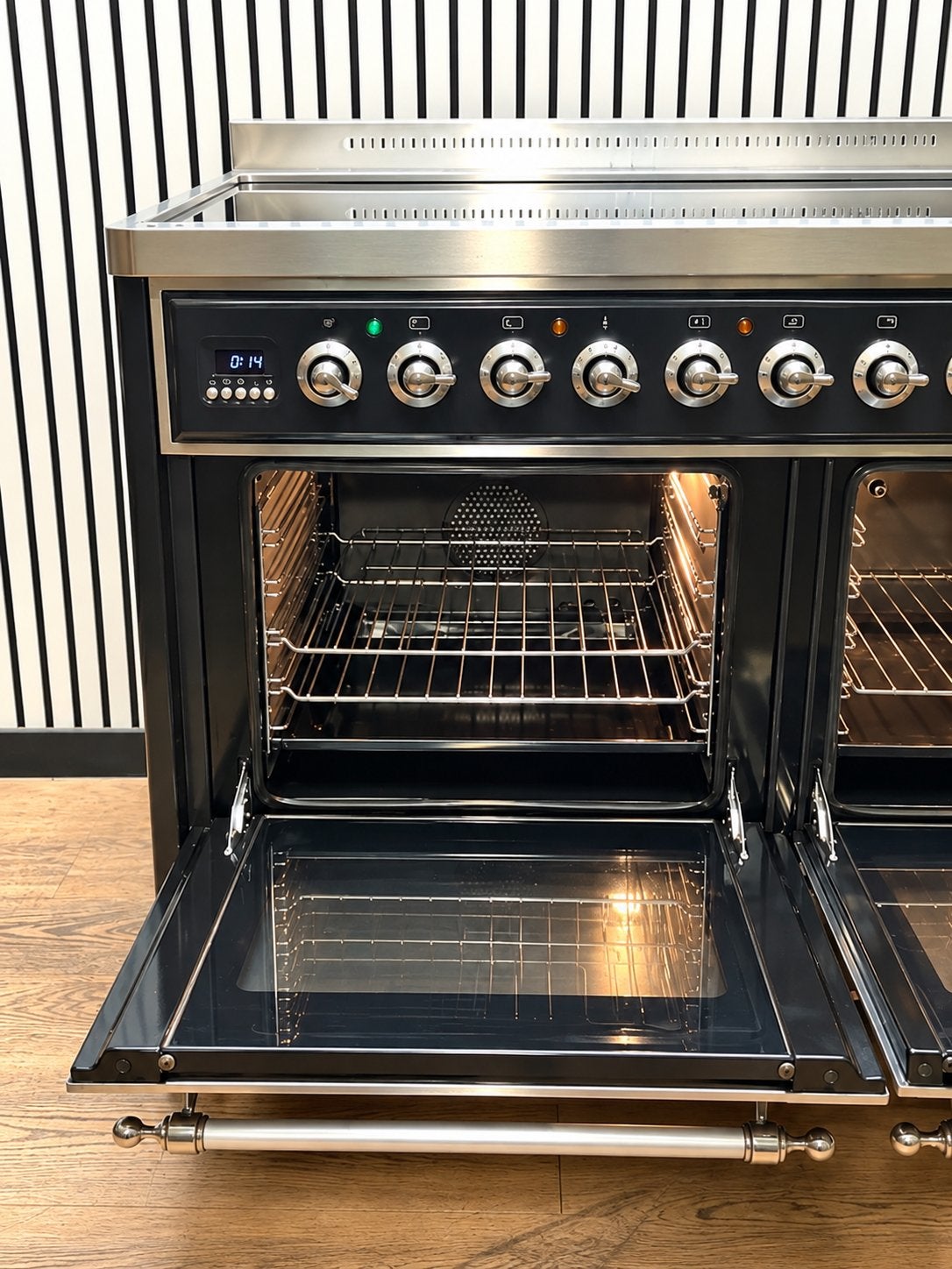 Luxe Boretti Majestic INDUCTIE Fornuis 6 zones 100x70 cm, Witgoed en Apparatuur, Hete lucht, Fornello Esperta, Ophalen of Verzenden