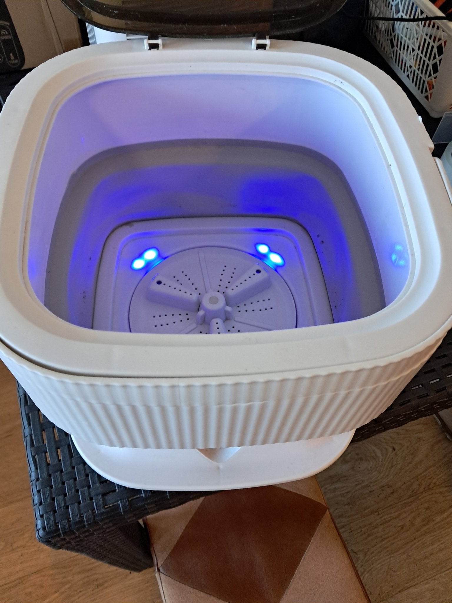 ​Opvouwbare Mini Wasmachine, Ophalen of Verzenden, Gebruikt