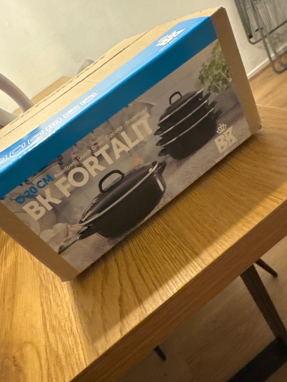 BK Fortalit Braadpan 20CM - Nieuw in doos, Braadpan, Met deksel, BK, Nieuw