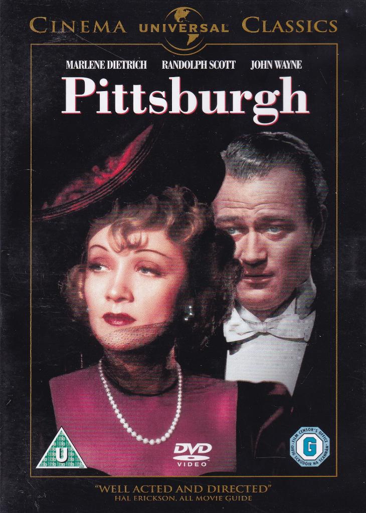 Te koop dvd pittsburgh (john wayne & marlene dietrich), Alle leeftijden, Ophalen of Verzenden, Nieuw in verpakking, Actie