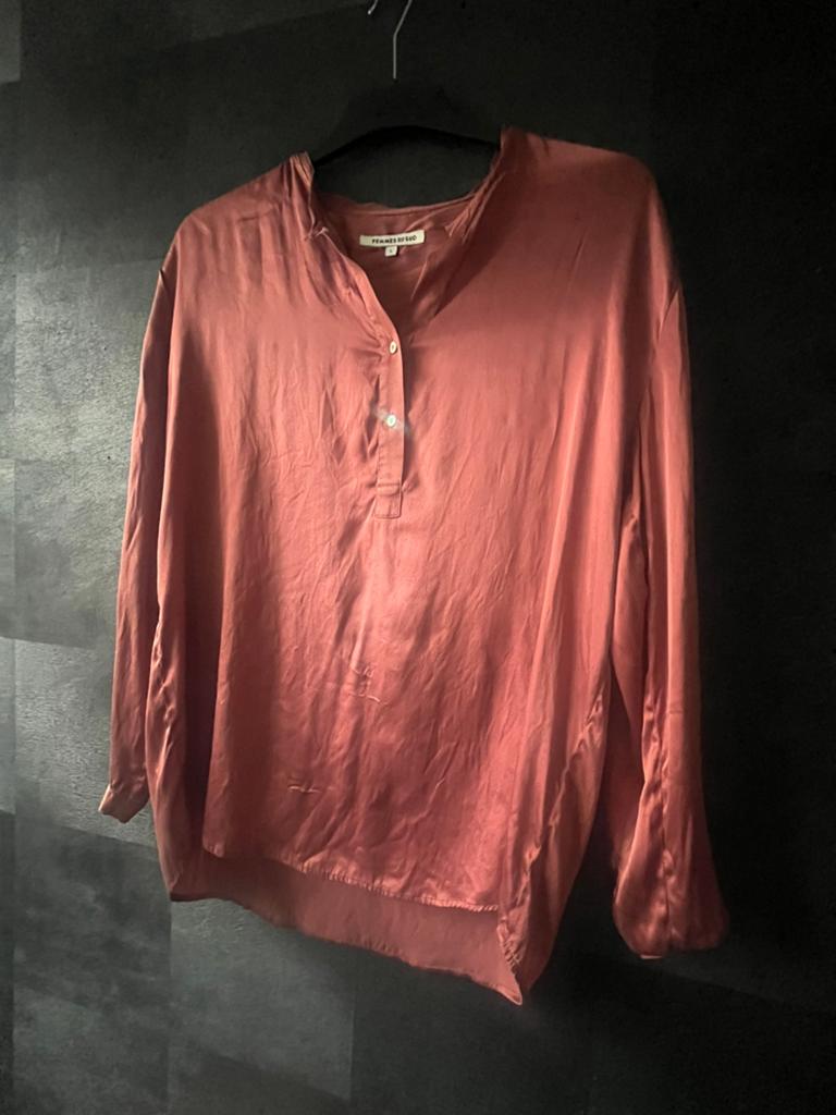Zijde blouse Femme Du Sud, Ophalen of Verzenden, Zo goed als nieuw, Maat 38/40 (M)