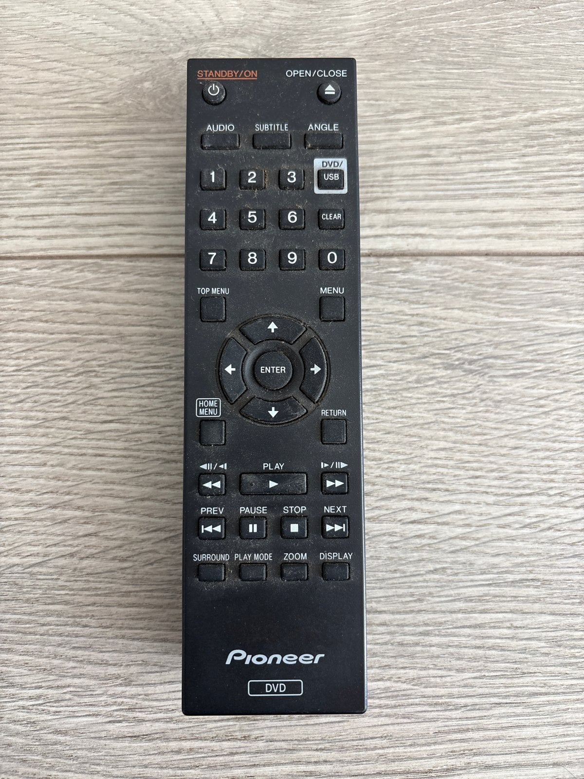 Pioneer afstandsbediening voor DVD-spelers/recorders, Ophalen of Verzenden, Gebruikt, Origineel, Dvd