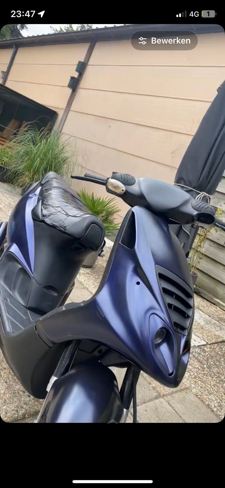 Piaggio nrg, Fietsen en Brommers, Scooters | Piaggio, Ophalen, Zo goed als nieuw, Tweetakt, NRG