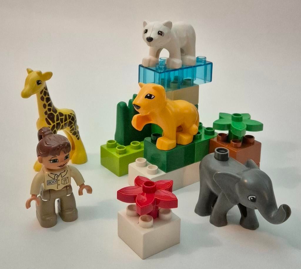 Dierentuin Zoo - Legoville - Duplo 4962, Kinderen en Baby's, Speelgoed | Duplo en Lego, Overige thema's, Ophalen of Verzenden
