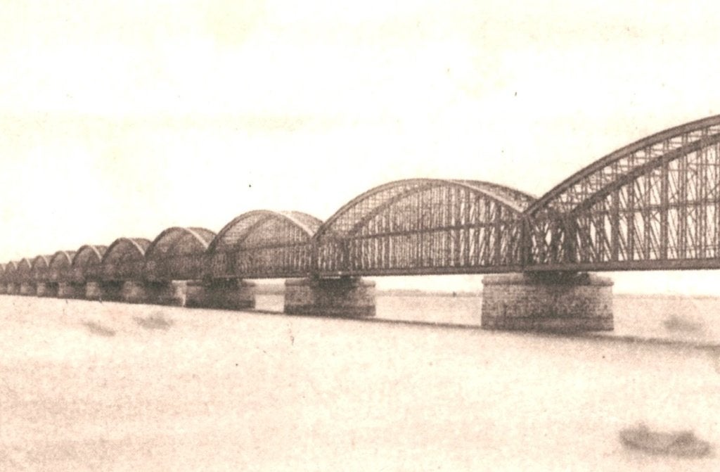 967666	Moerdijk	N Br Circa 1920 Brug	Hollands Diep, Ophalen of Verzenden, 1920 tot 1940, Ongelopen, Noord-Brabant