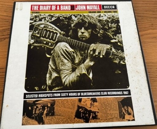 JOHN MAYALL DIARY OF A BAND DECCA 375 010 XNU NL 2LP BOX, Cd's en Dvd's, Boxset, Gebruikt, Ophalen of Verzenden, Boxset