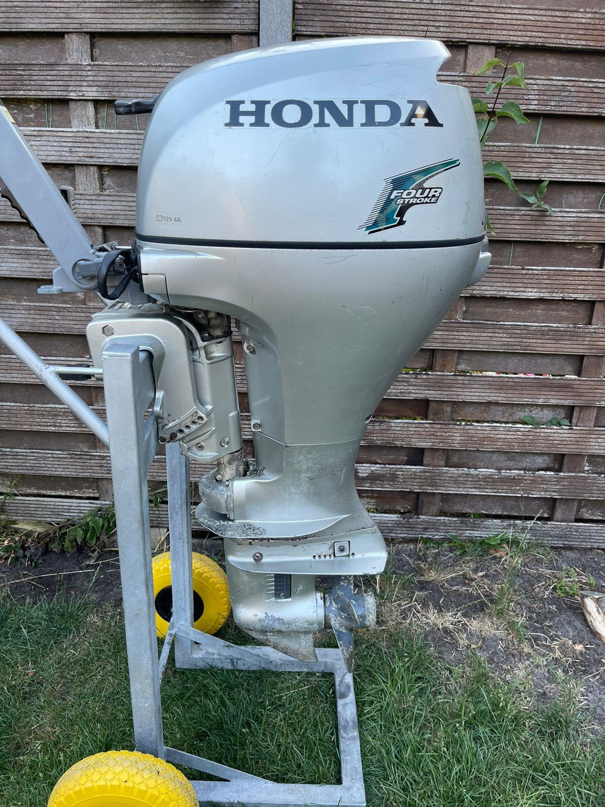 Honda 15 pk 4 takt kortstaart buitenboordmotor BF15D 2005, Ophalen, 10 tot 30 pk, Gebruikt, Viertaktmotor