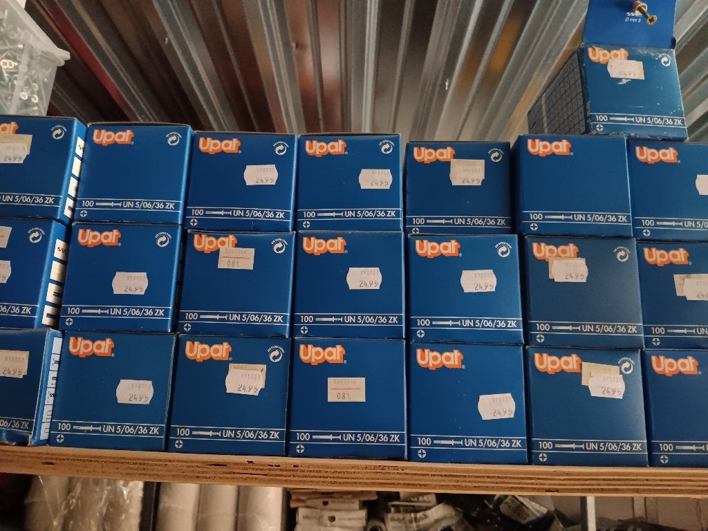 20 ds Slagpluggen 5 x 36 mm nieuw, Doe-het-zelf en Verbouw, Ophalen, Nieuw, Minder dan 50 mm, Overige typen