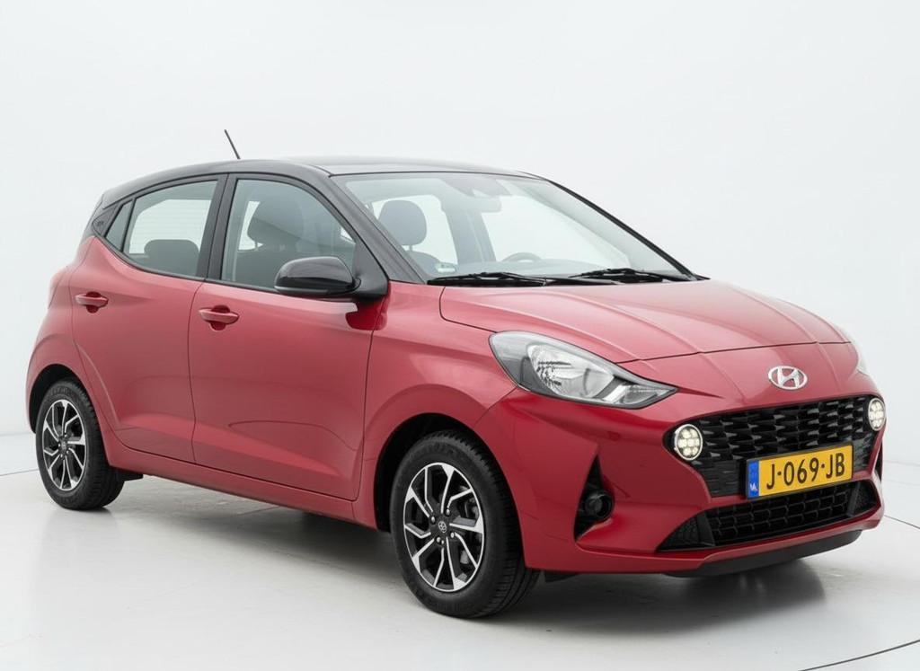 Hyundai i10 1.0 Comfort Carplay Cruise Airco Eerste Eigenaar, Auto's, Voorwielaandrijving, Stof, Gebruikt, 899 kg