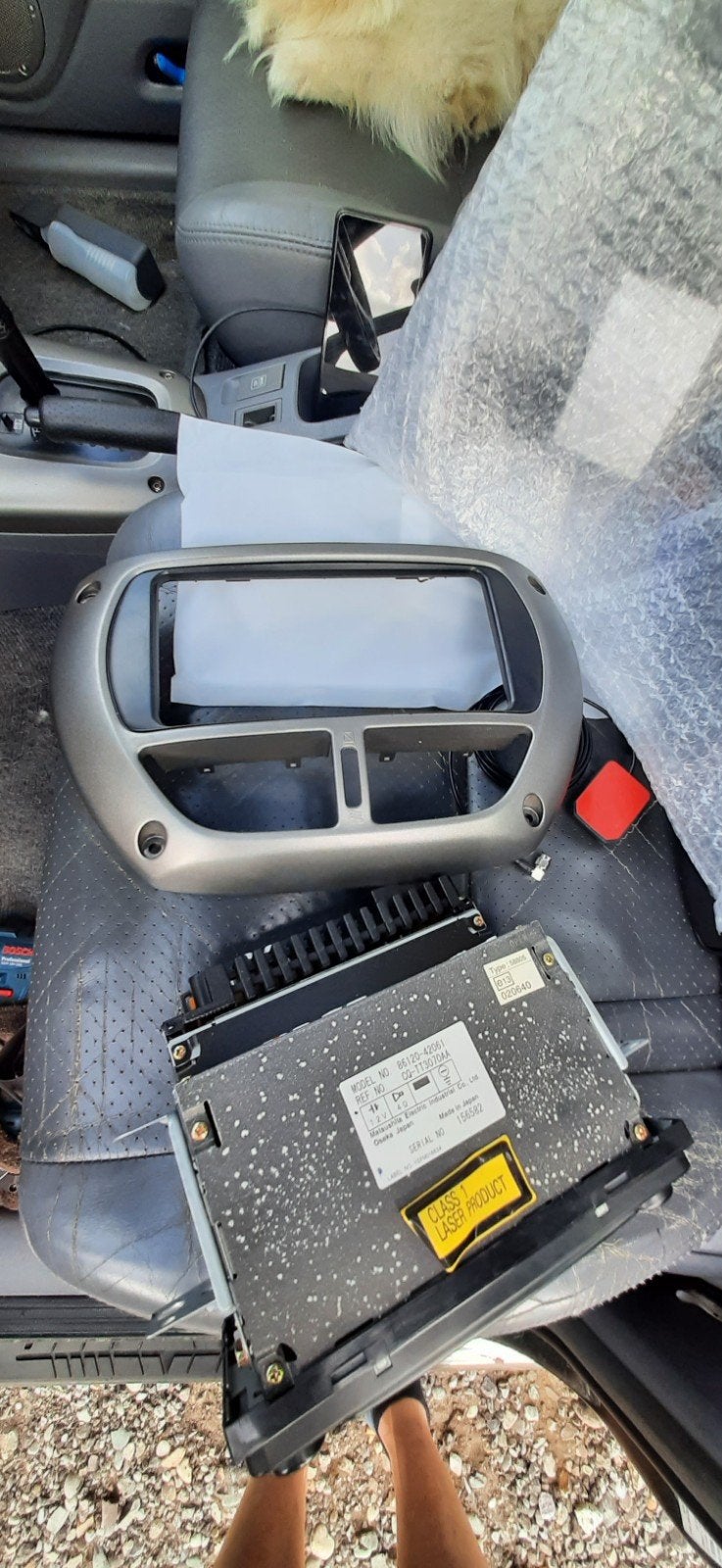 Toyota RAV4 Radio Navigatie Paneel en Speler, Ophalen of Verzenden