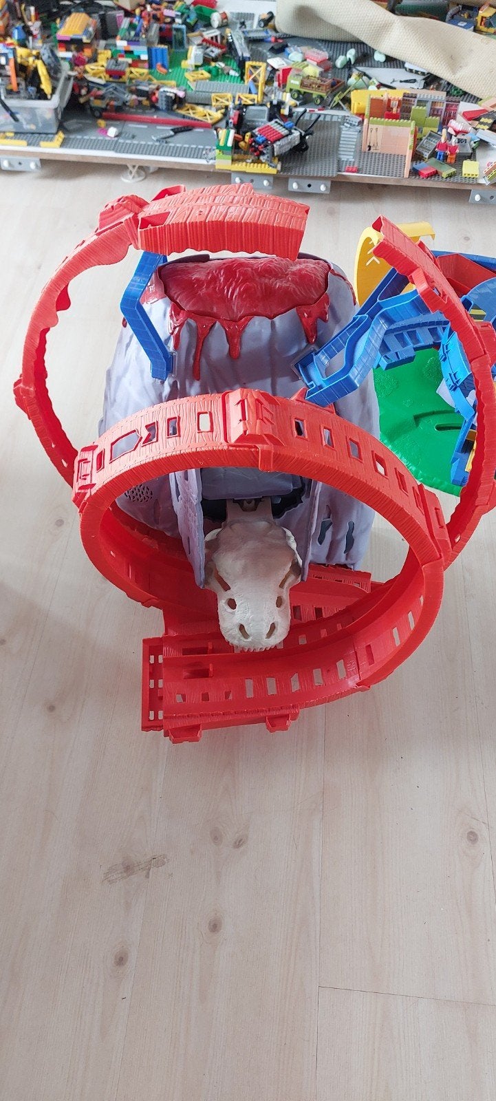 Hot Wheels Racebaan Set: Monster Trucks en Looping, Ophalen, Hot Wheels, Elektrisch, Met looping