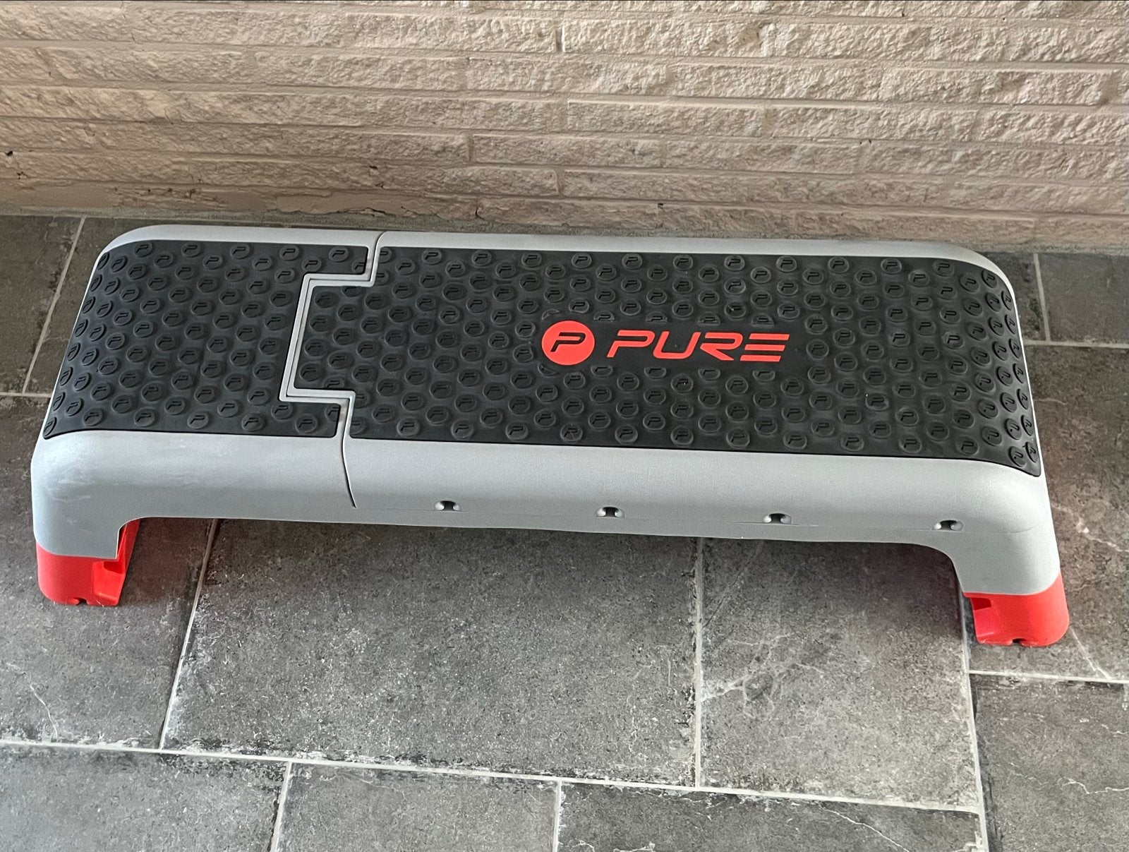 Pure Fitness Stepbank - Verstelbaar voor Thuisworkouts, Ophalen, Gebruikt, Benen, Stepbank