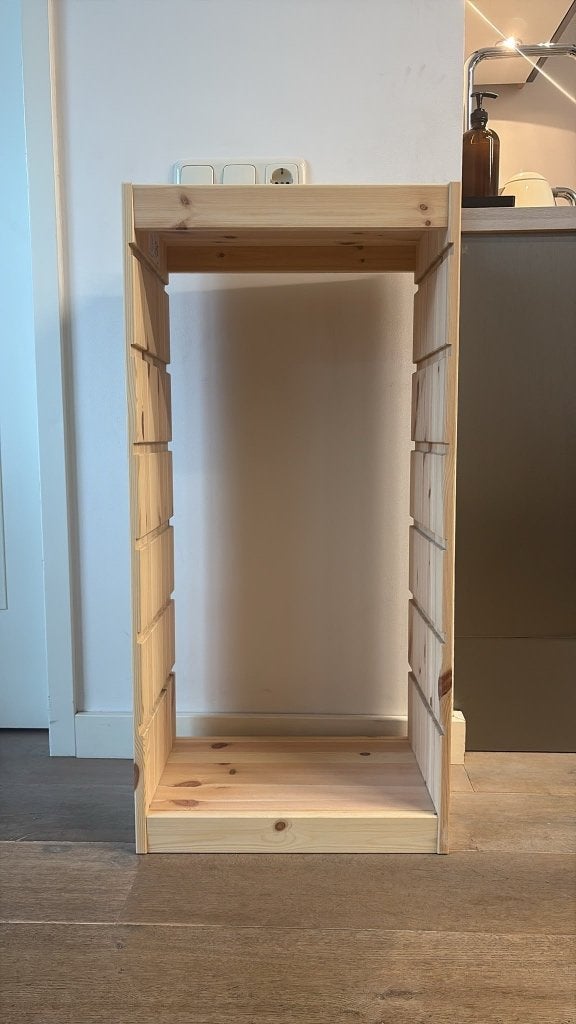 Trofas opbergkast Ikea, Ophalen, Zo goed als nieuw
