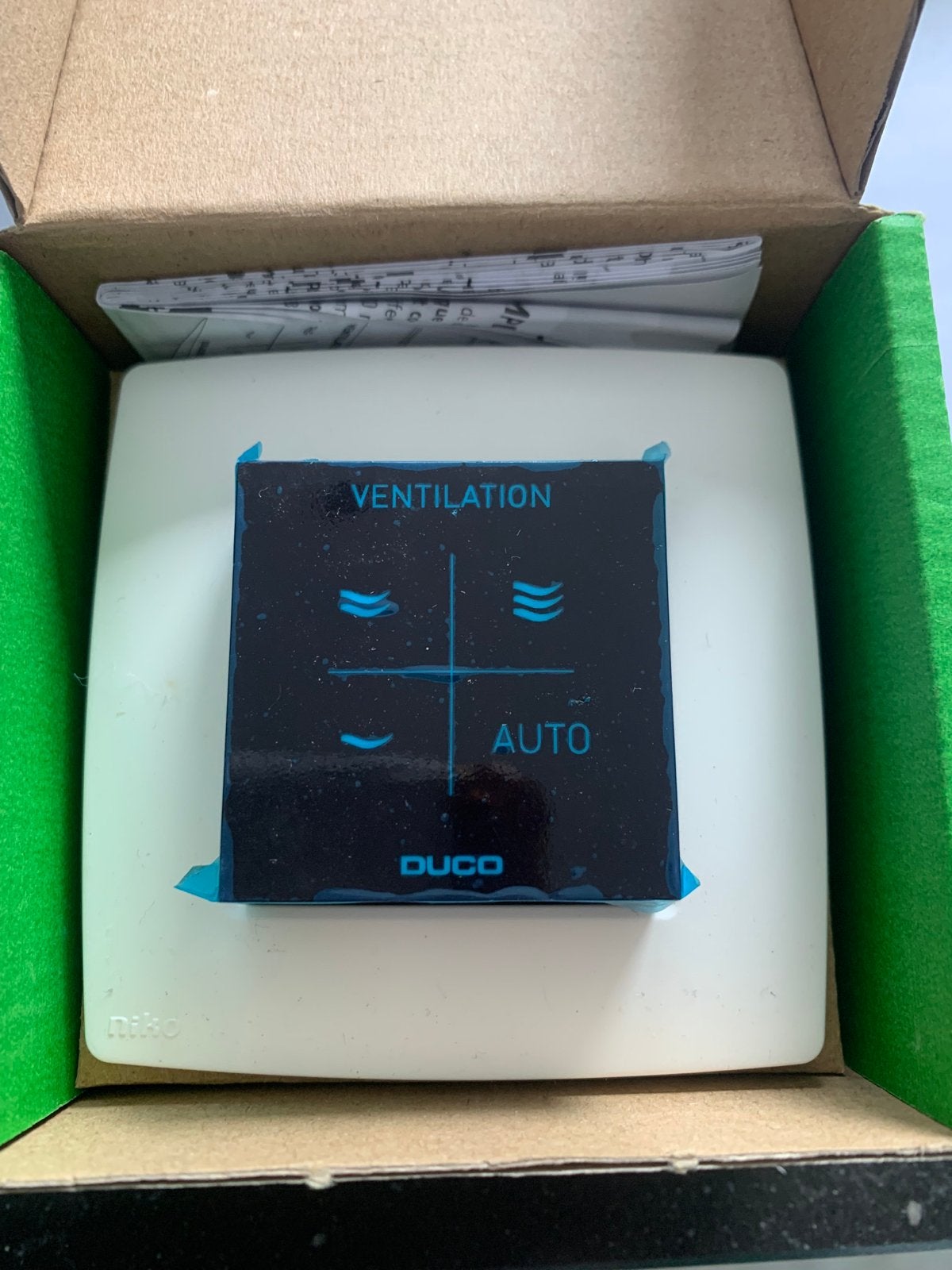 Duco CO2 Ruimtesensor RF/230V - Nieuw in doos, Ophalen, Nieuw, Ventilator en Afzuiger