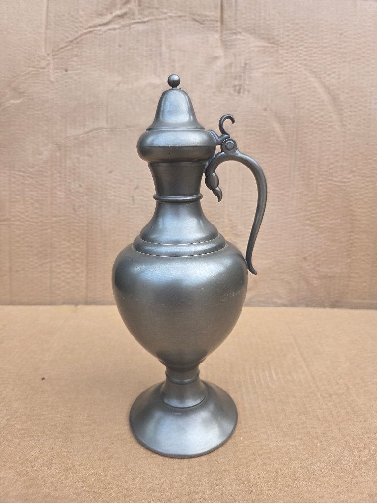 Vintage tinnen schenkkan, Antiek en Kunst, Ophalen of Verzenden