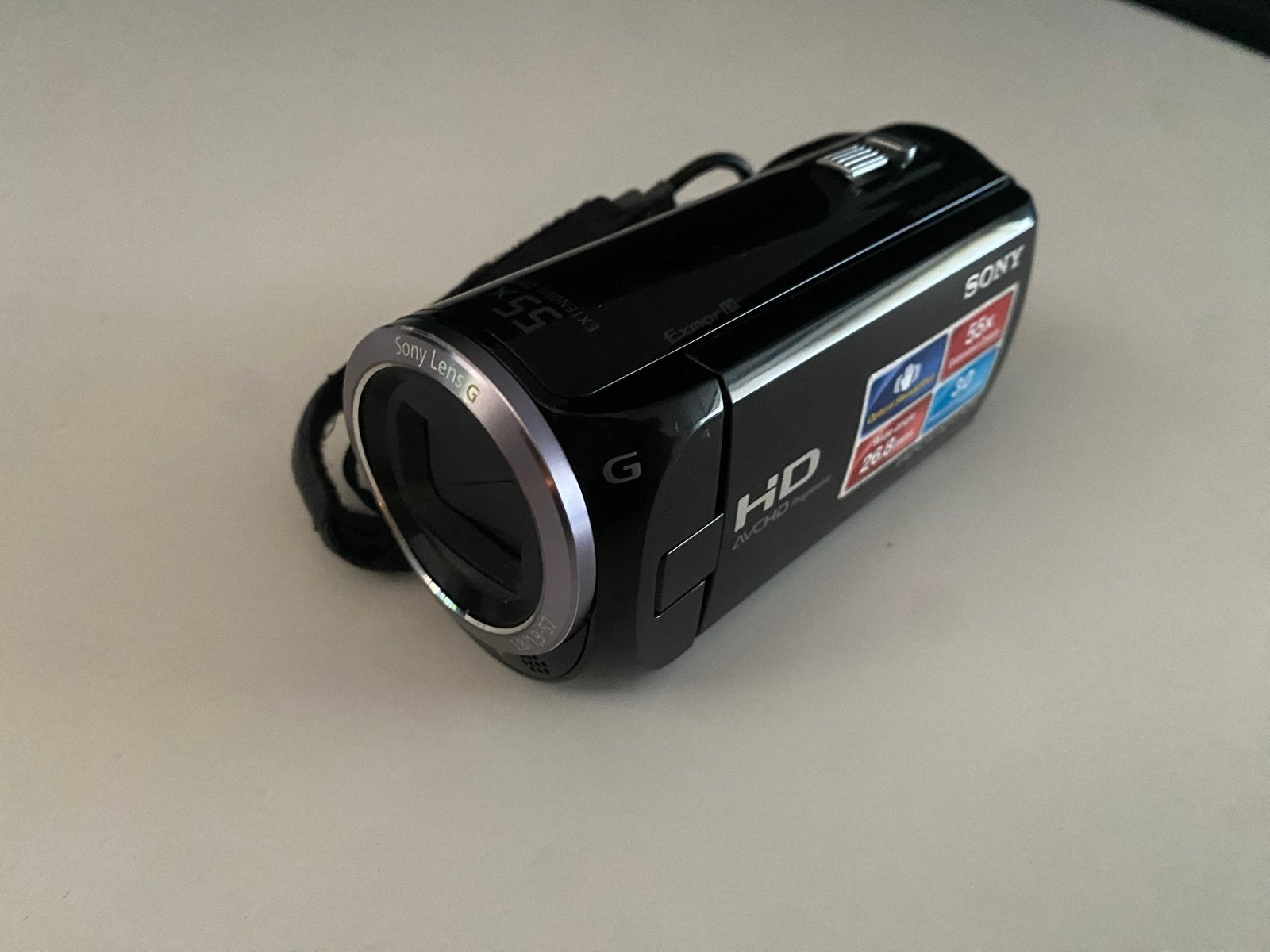 Sony Handycam HDR-CX220E Full HD Camcorder met accessoires, Full HD, 20x of meer, Overige soorten, Ophalen of Verzenden