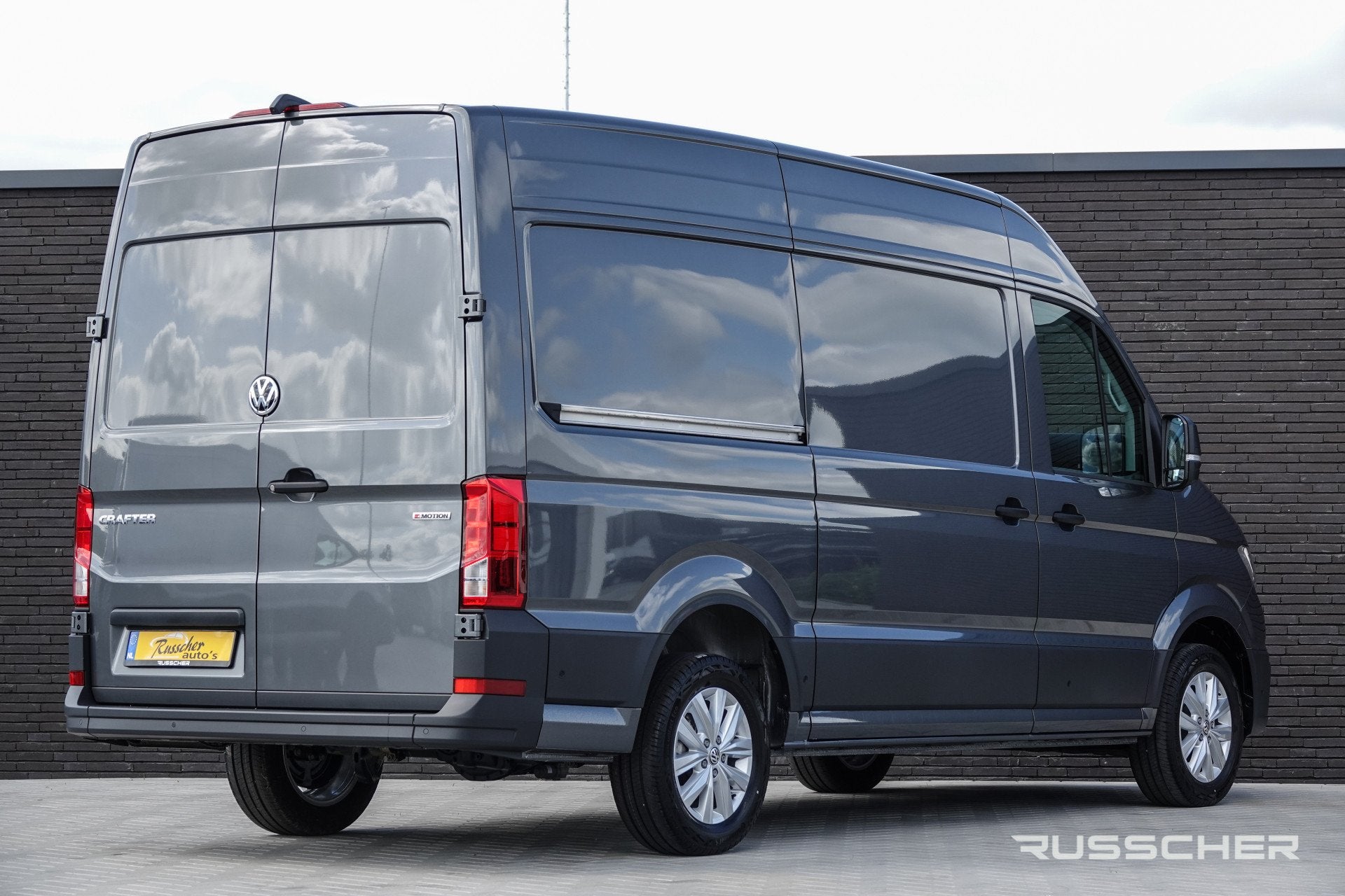 Volkswagen Crafter L3H3 | 2.0Tdi 177Pk Aut. | 4-Motion | Sto, Automaat, Stof, Gebruikt, Zwart