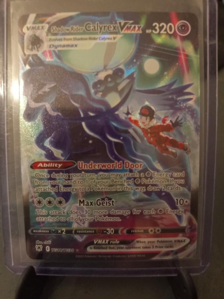 Shadow Rider Calyrex VMAX Pokémon kaart, Ophalen of Verzenden