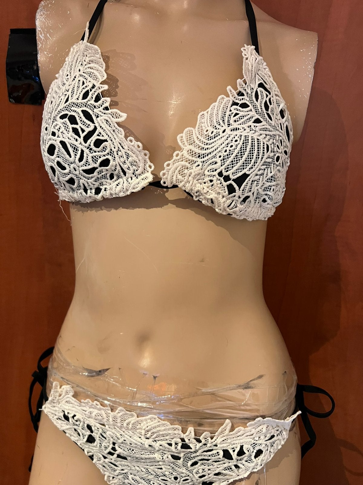 ANTICA SARTORIA bikini met kant s/m origineel zgan, G, Beige, ANTICA SARTORIA, Ophalen of Verzenden