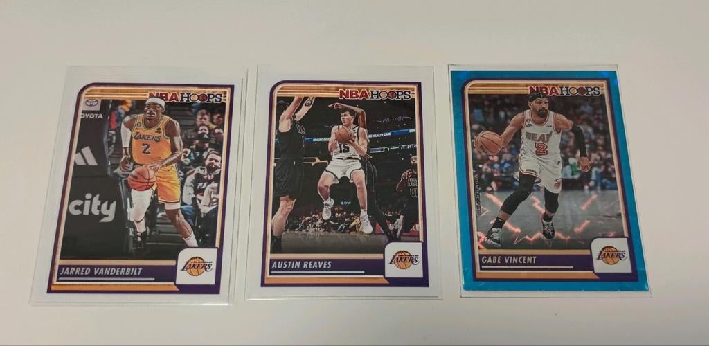 NBA Hoops basketbalkaarten LA Lakers, Ophalen of Verzenden