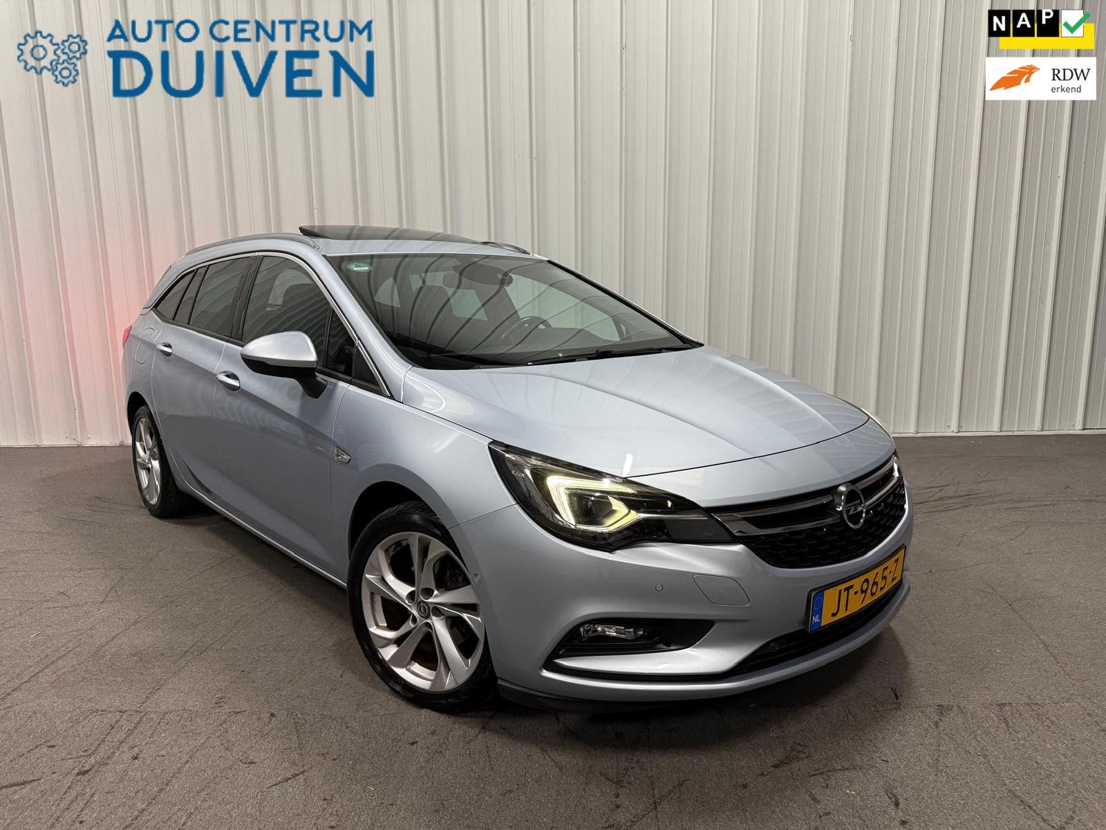 Opel Astra Sports Tourer 1.0 | Leder | Carplay | Stoelmassag, Auto's, Voorwielaandrijving, Gebruikt, 1178 kg, 620 kg
