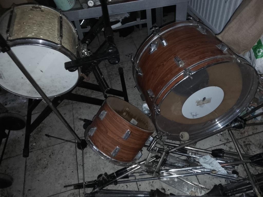 Vintage drumstel onderdelen en percussie, Ophalen of Verzenden, Gebruikt, Overige merken