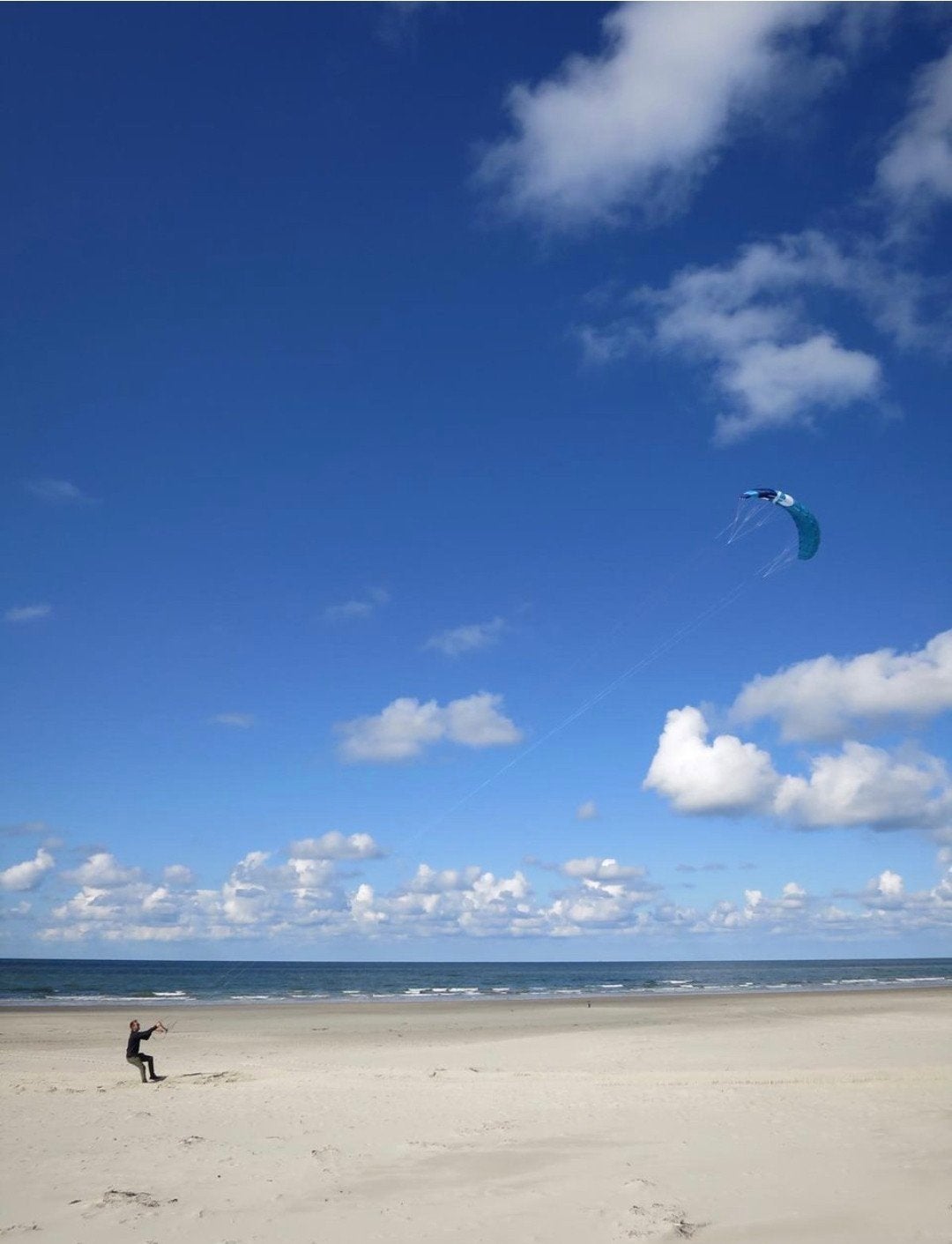 Cross kites CX Quattro 2,5m Powerkite z.g.a.n., Ophalen of Verzenden, Zo goed als nieuw