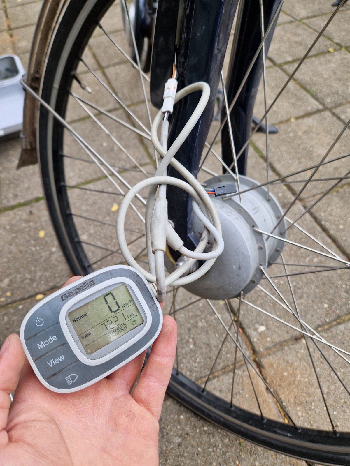 Display Gazelle Innergy Plus, Fietsen en Brommers, Fietsaccessoires | Fietscomputers, Ophalen of Verzenden, Zo goed als nieuw